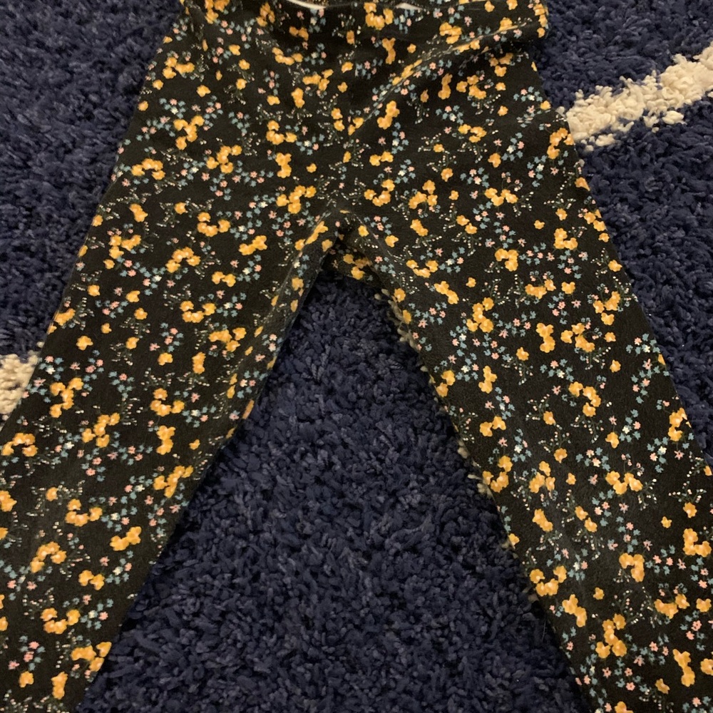 Flower pants soft and stretchy